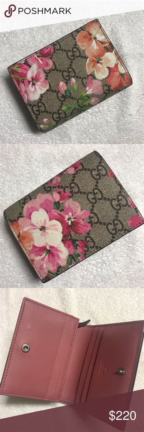 black gucci wallet flower|where to buy Gucci wallet.